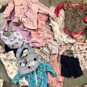 TONS of girl clothes ranging from newborn to toddler. MUST HAVE if expecting!!!